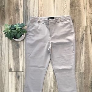 Ivanka Trump khaki ankle skinny pants